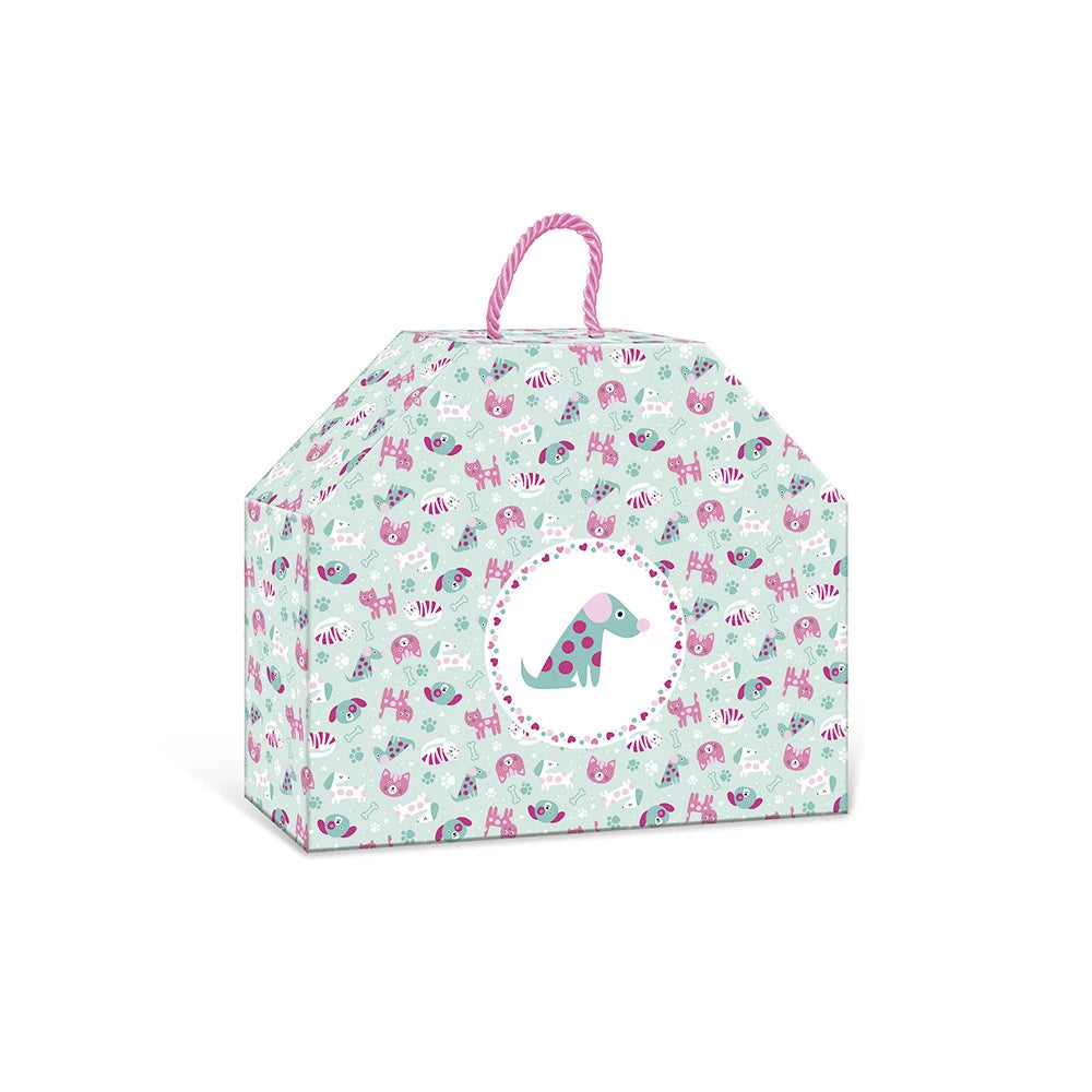 Janod- 6 Little Pets Hair Clips to Create