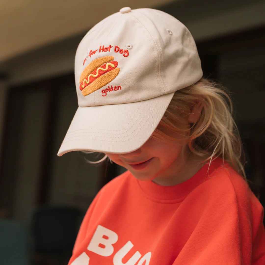Golden Children Hot Dog Cap Panna Cotta