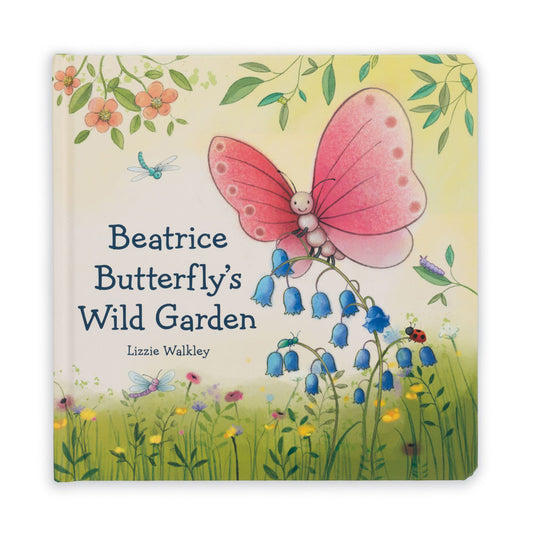 Beatrice Butterfly's Wild Garden Book by Jellycat