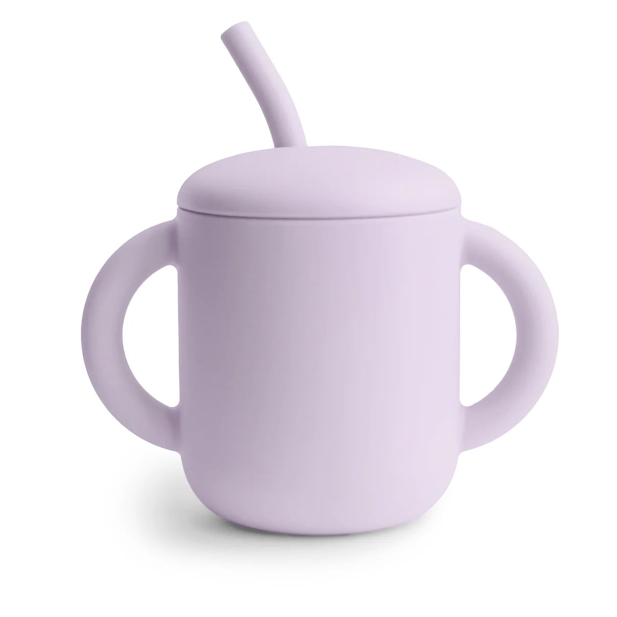 Mushie Silicone Training Cup + Straw