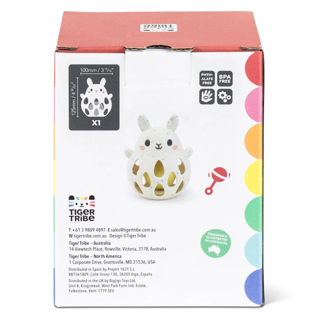 Tiger Tribe - Silicone Rattle - Bunny