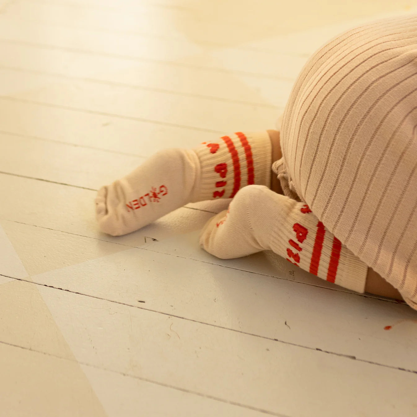 Golden Children Pizza Socks Dough