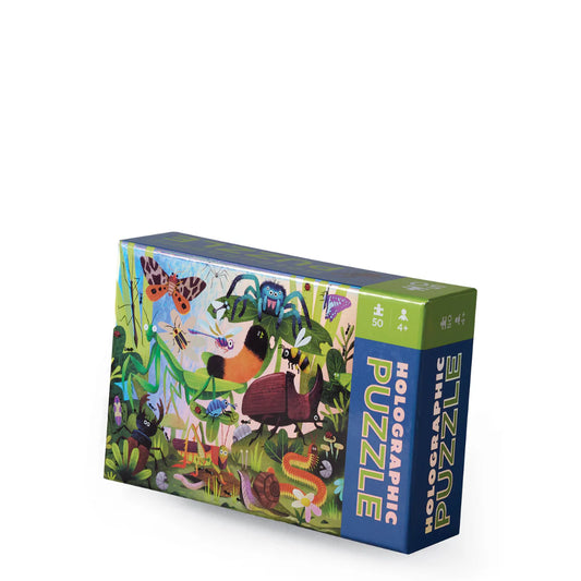 Holographic Puzzle 50 pc - Backyard Bugs