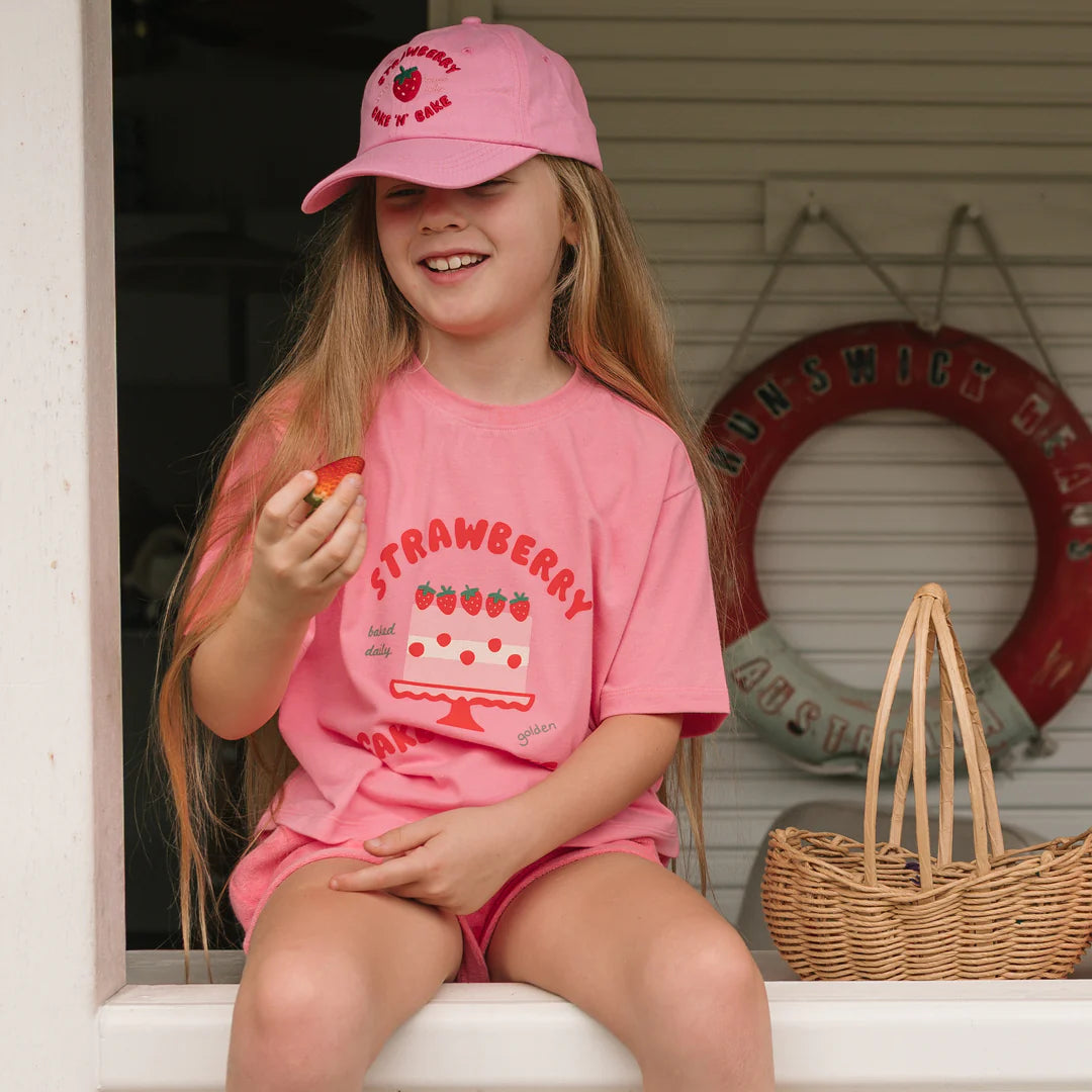 Golden Children Strawberry Cake Cap Bubblegum