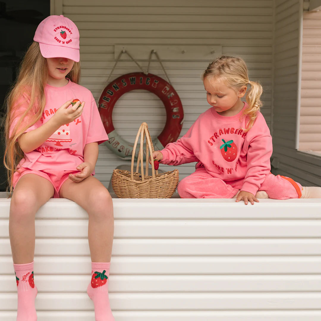 Golden Children Strawberry Cake Cap Bubblegum