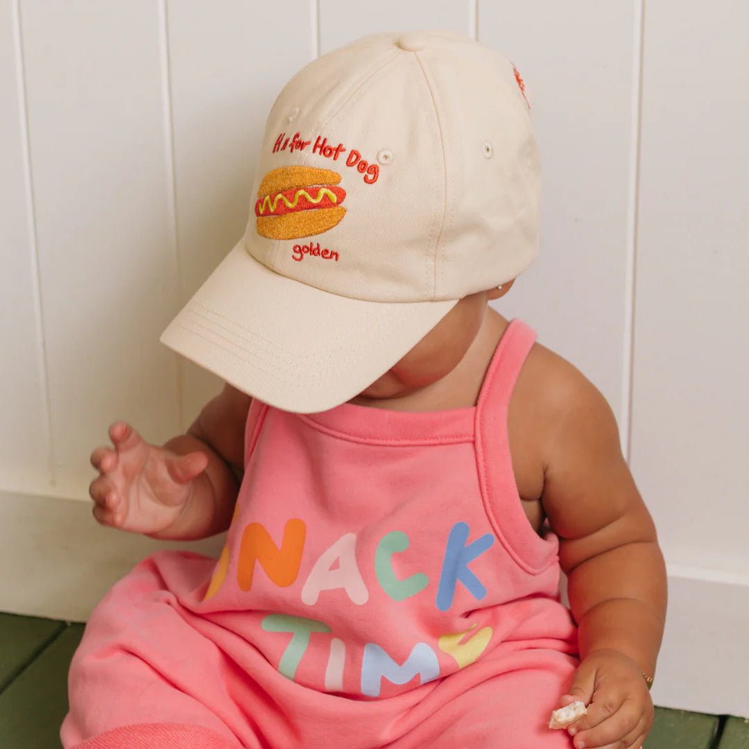 Golden Children Hot Dog Cap Panna Cotta