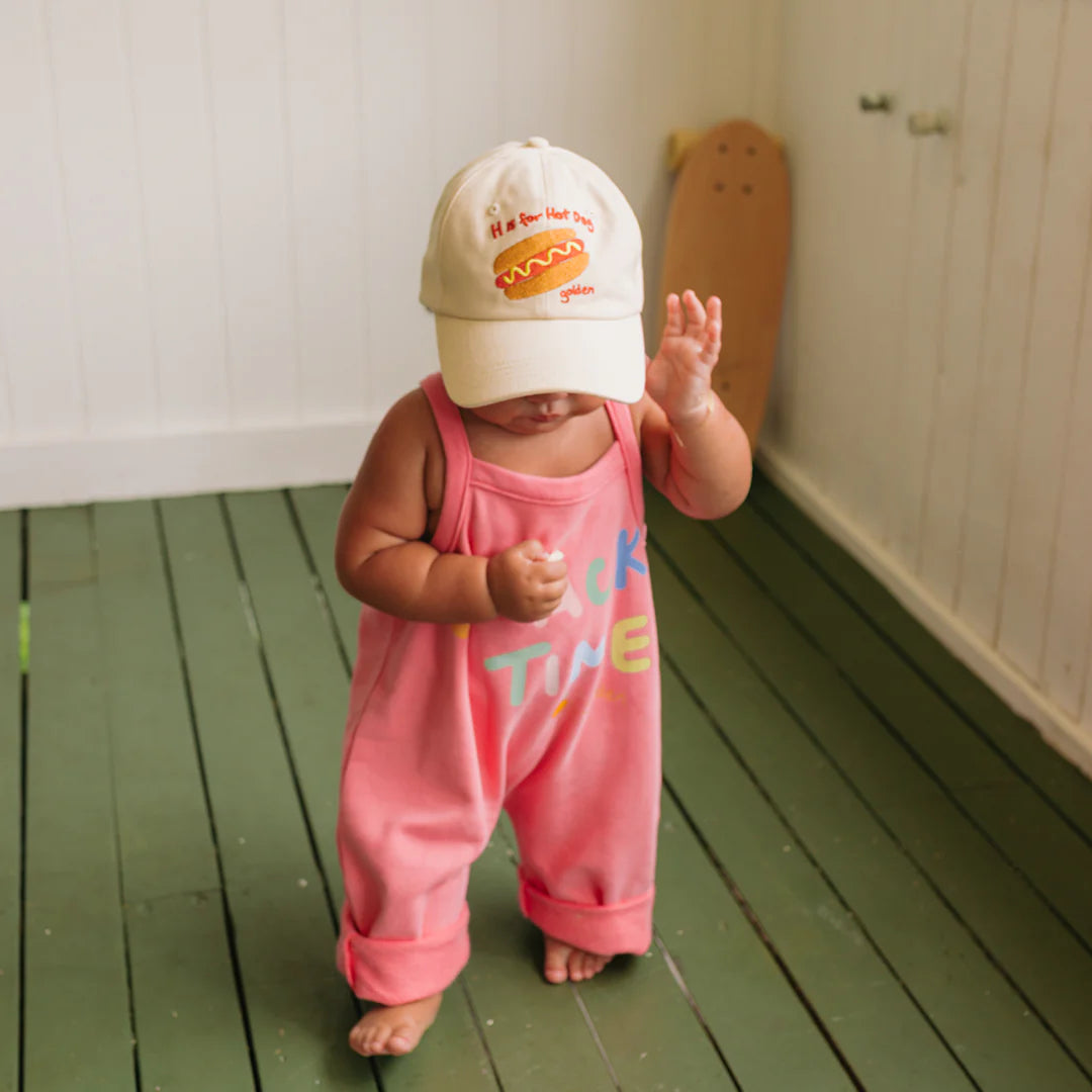 Golden Children Hot Dog Cap Panna Cotta