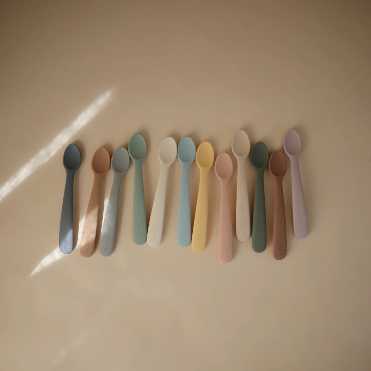 Mushie Silicone Feeding Spoons