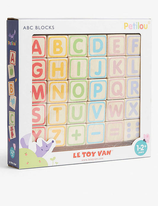 ABC Wooden Blocks by Petilou