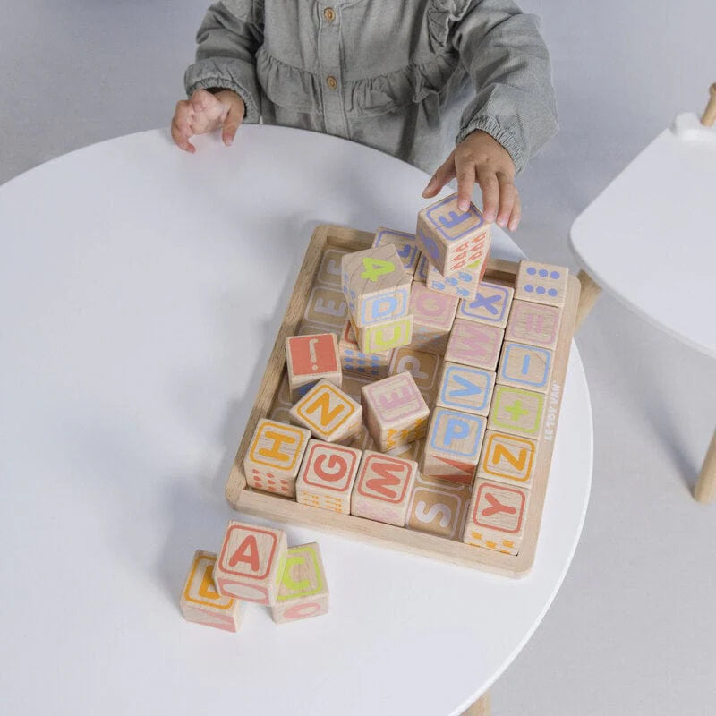 ABC Wooden Blocks by Petilou