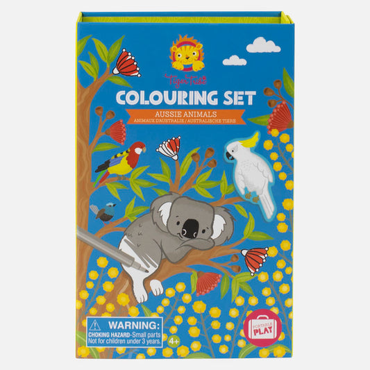 Tiger Tribe - Colouring Set - Aussie Animals