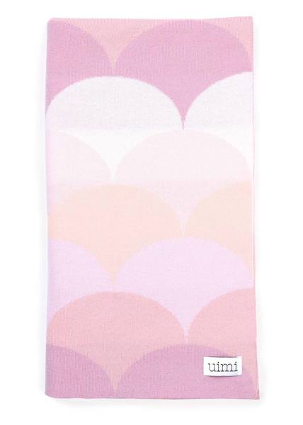 Uimi Memphis Blanket - Rose - Merino Wool