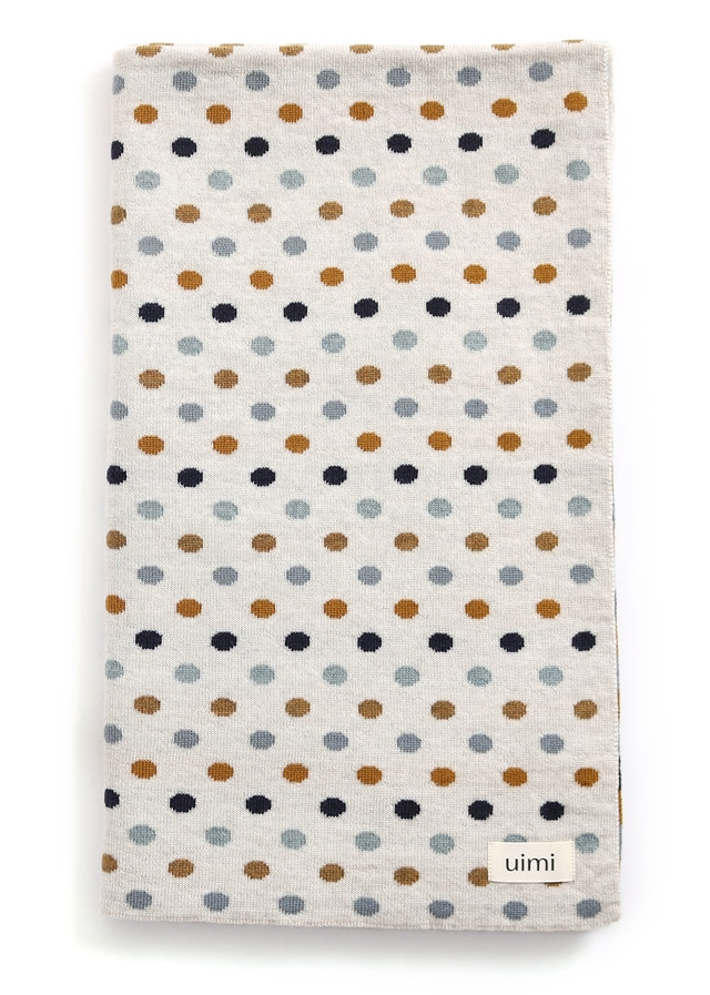 Uimi Smarties Blanket - Indigo - Merino Wool