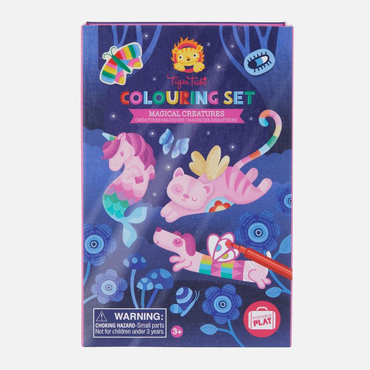 Colouring Set - Magical Creatures - by Tiger Tribe