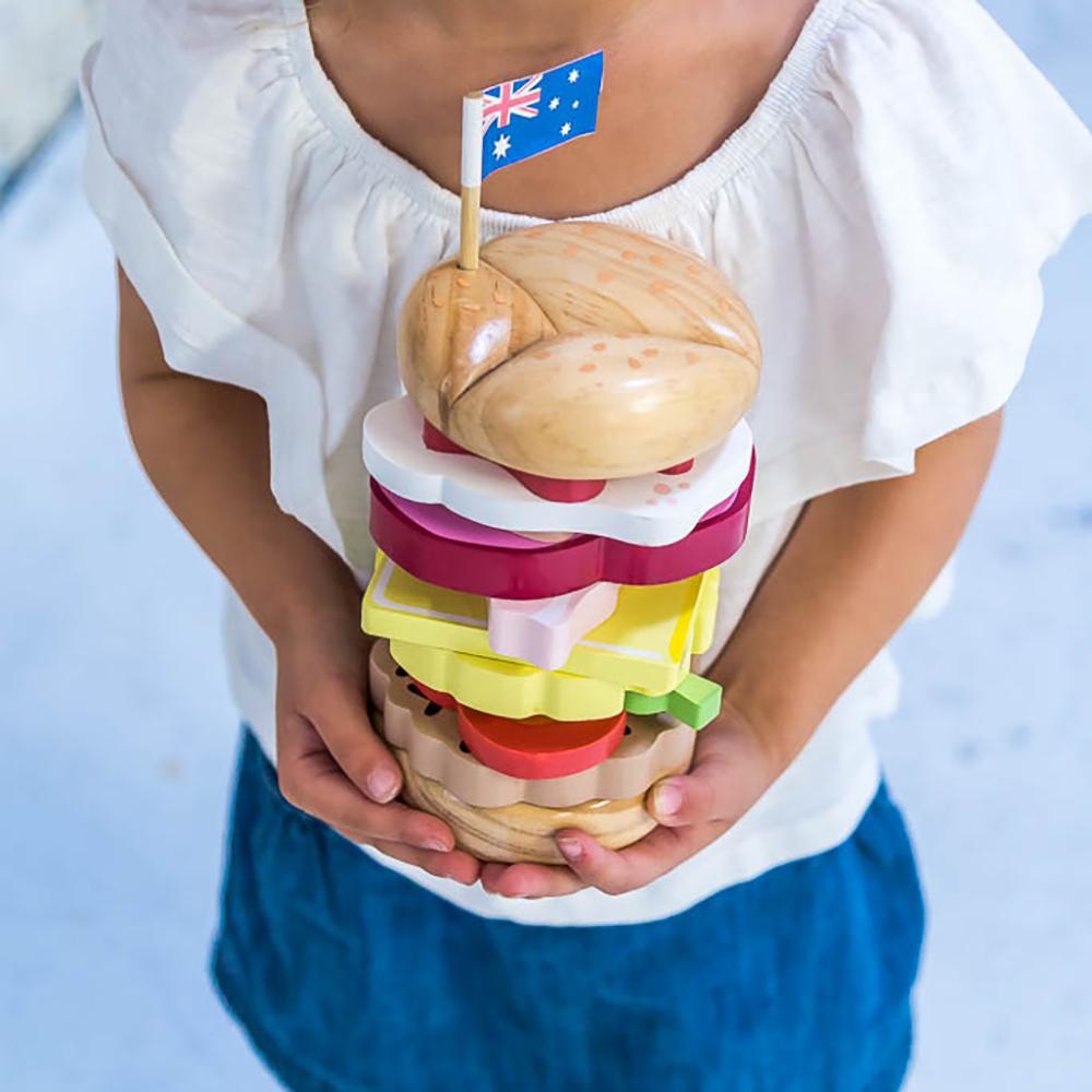 Australian Stacking Burger by Make Me Iconic