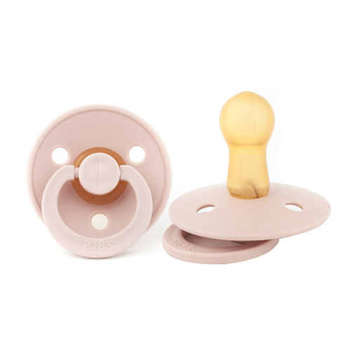 BIBS Dummies Twin Pack - Blush