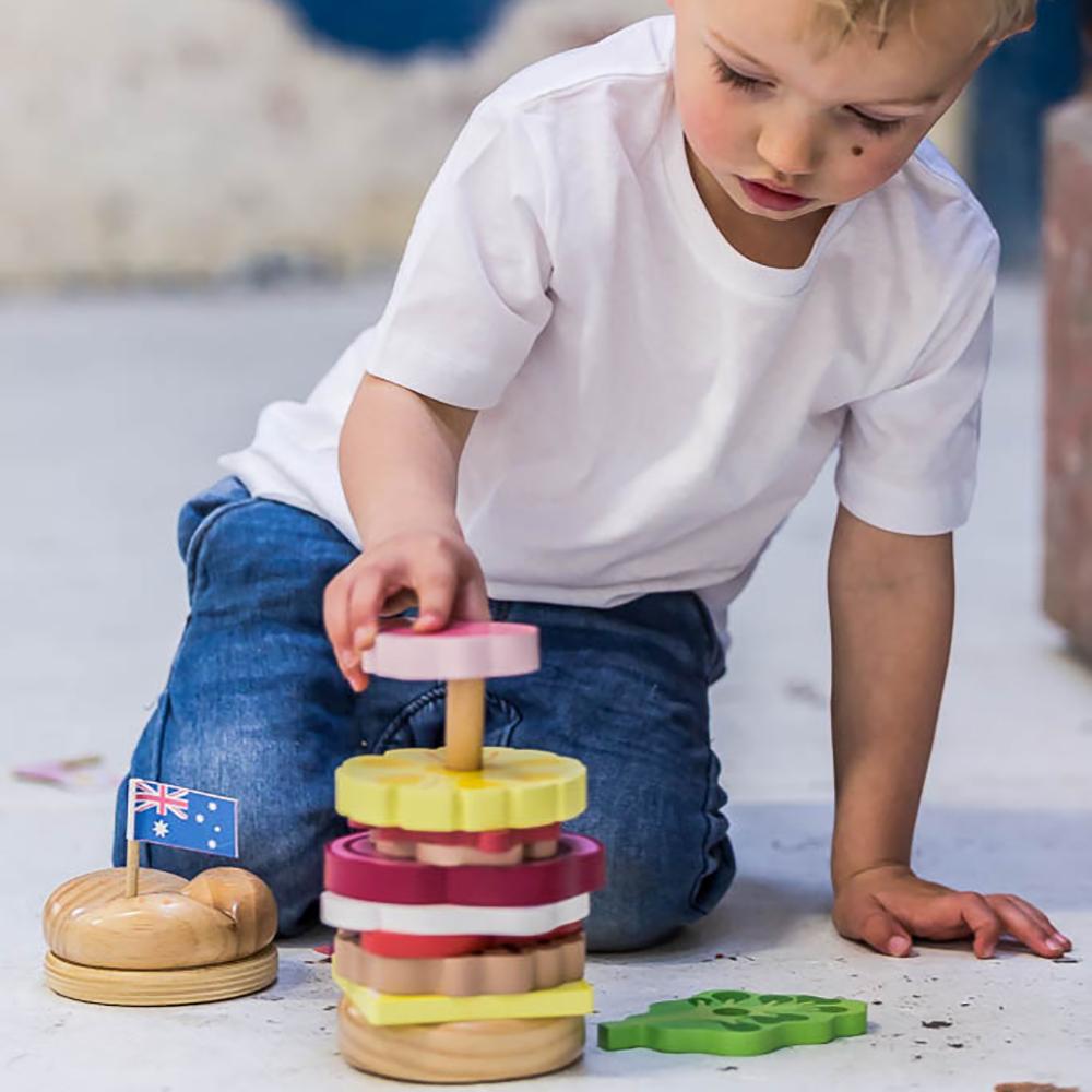 Australian Stacking Burger by Make Me Iconic